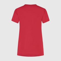 Scuderia Ferrari F1 Women's Large Shield T-Shirt -Dark Cherry