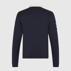 Red Bull Racing F1 Heritage Team Long Sleeve Polo Shirt - Navy