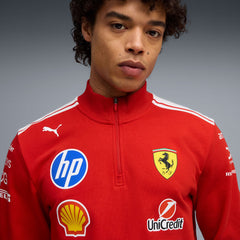 Scuderia Ferrari F1 2026 Team 1/2 Zip Sweater - Puma Red