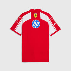 Scuderia Ferrari F1 2026 Team Polo Shirt - Puma Red