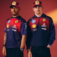 Scuderia Ferrari F1 2026 Special Edition China GP Team T-Shirt - Deep Plum