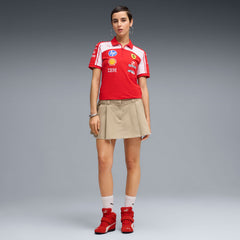 Scuderia Ferrari F1 2026 Women's Team Polo Shirt - Puma Red