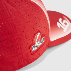 Scuderia Ferrari F1 2026 Charles Leclerc Team Hat - Puma Red