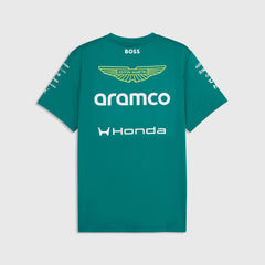 Aston Martin F1 2026 Team T-Shirt - Green Lux