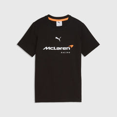 McLaren F1 Kids Core Large Logo T-Shirt - Youth Papaya/Puma Black
