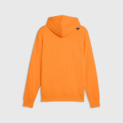 McLaren F1 Core Essentials Logo Hoodie - Puma Black/Papaya/Seafoam