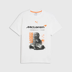McLaren F1 Lando Norris Driver T-Shirt - Puma Black/White