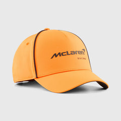McLaren Racing F1 Fanwear Baseball Hat - Puma Black/Papaya