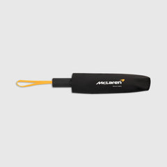 McLaren F1 Telescopic Compact Umbrella - Black/Papaya