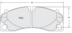 PFC Carbon Metallic Brake Pad 7721.xx.17.44