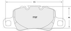 PFC Carbon Metallic Brake Pad 7727.xx.18.44