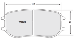 PFC Carbon Metallic Brake Pad 7969.xx.26.44