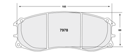 PFC Carbon Metallic Brake Pad 7978.xx.30.44