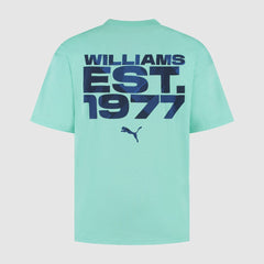 Williams Racing F1 Men's Core T-Shirt - Heather/Green