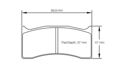 Pagid Street+ Brake Pads 8000