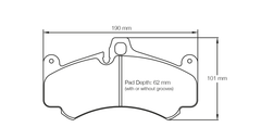 Pagid Street+ Brake Pads 8003