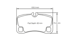 Pagid Street+ Brake Pads 8008