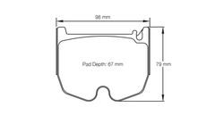 Pagid Street+ Brake Pads 8027
