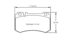 Pagid Street+ Brake Pads 8031