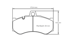 Pagid Street+ Brake Pads 8043