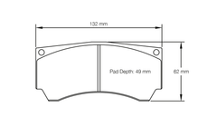 Pagid Race Pad Set 8050 29 Alcon Mono 4