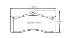 Pagid Street+ Brake Pads 8057
