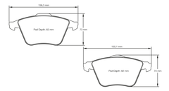 Pagid Race Pad Set 8064 19 Audi & VW Front