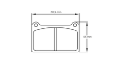 Pagid Street+ Brake Pads 8068