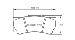 Pagid Street+ Brake Pads 8078