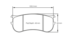 Pagid Street+ Brake Pads 8093