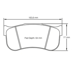 Pagid Race Pad Set 8098 19 Superseded By 8100