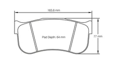 Pagid Race Pad Set 8098 19 Superseded By 8100