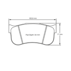 Pagid Race Pad Set 8098 29 Superseded By 8100