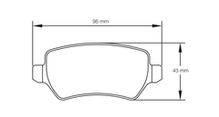 Pagid Race Pad Set 8185 19 Opel Astra Opc Rear - On Request Only