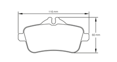 Pagid Street+ Brake Pads 8189