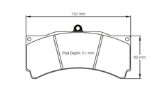 Pagid Street+ Brake Pads 8192