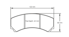 Pagid Street+ Brake Pads 8216