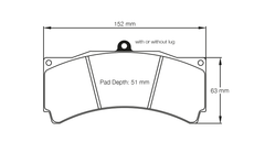 Pagid Street+ Brake Pads 8234
