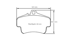 Pagid Street+ Brake Pads 8236