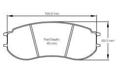 Pagid Street+ Brake Pads 8241