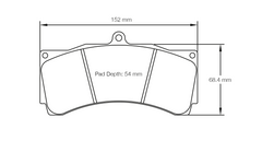 Pagid Street+ Brake Pads 8245