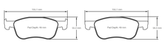 Pagid Street+ Brake Pads 8262