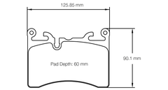 Pagid Street+ Brake Pads 8284