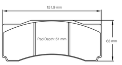 Pagid Street+ Brake Pads 8306