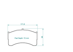 Pagid Street+ Brake Pads 8314