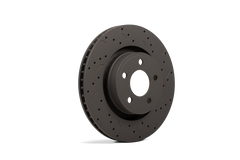 Hawk Talon 2010 Audi A3 Base Drilled and Slotted Front Brake Rotor Set