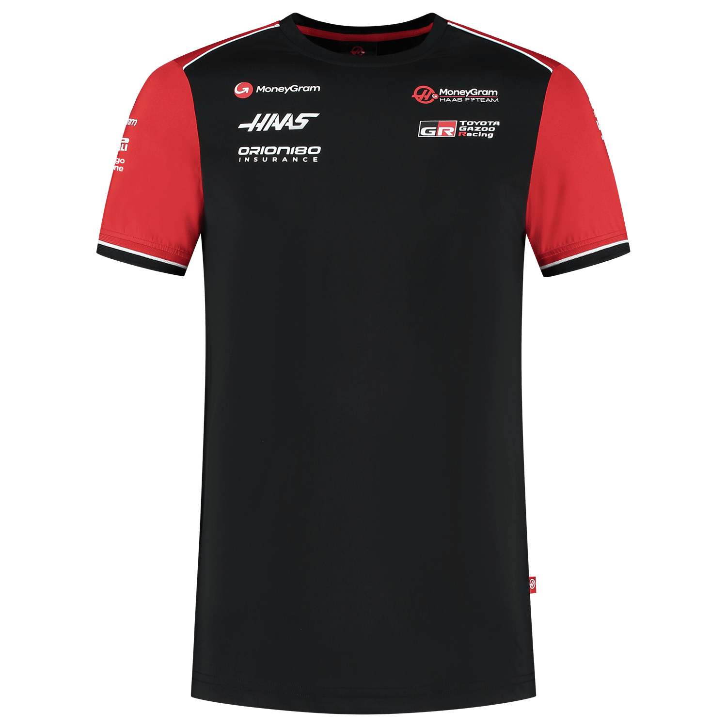 Haas Racing F1 2025 Team Fitted T-Shirt - Black/White – Wine Country ...