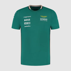 Aston Martin F1 2025 Kids Team T-Shirt - Youth Green