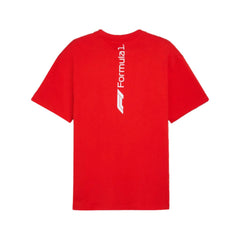 Formula 1 Tech Puma Relaxed Essential T-Shirt - Red/Black