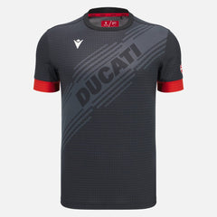 Ducati x Macron Men's Padel T-Shirt - Red/Black